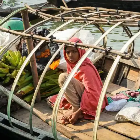 Mind blowing backwater trip and floating market visit in Bangladesh