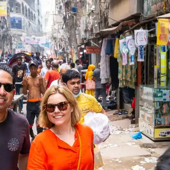 Walking through the Hindu streets of old dhaka