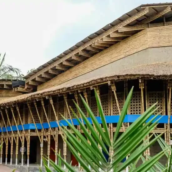Award winning clay architecture in bangladesh