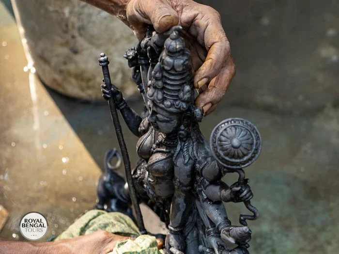 Dhamrai Brasswork: Wax Model for Lost Wax Casting (Bangladesh)