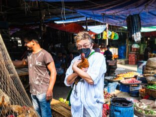 Walking through the Kawran bazar in the morning is unique experience