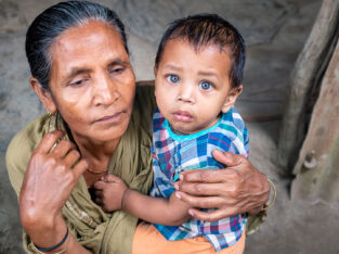 The most beautiful boy with rare blue eyes in Bangladesh