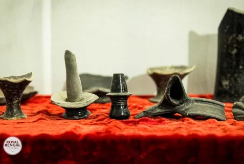 Displays of Archaeological Museum in Bogra