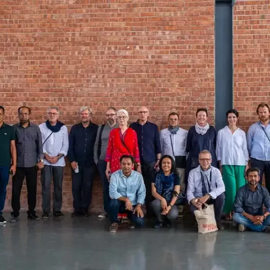 Farewell meeting with Bangladeshi architects in dhaka