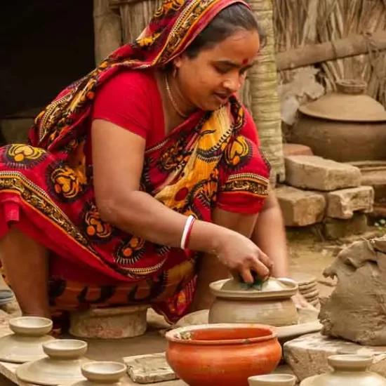 Meet the Pottery and Brass Artisans in Dhamrai