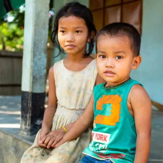 Meet the khasi tribal kids in Jaflong