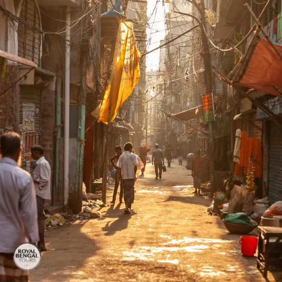 Old Dhaka backstreet Walking During a Half Day old Dhaka Adventure