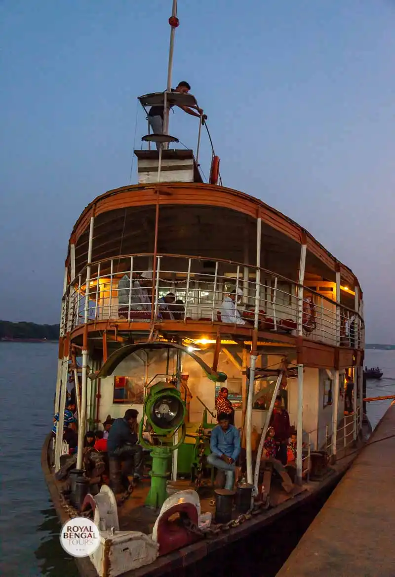 paddle steamer trip in the south of Bangladesh