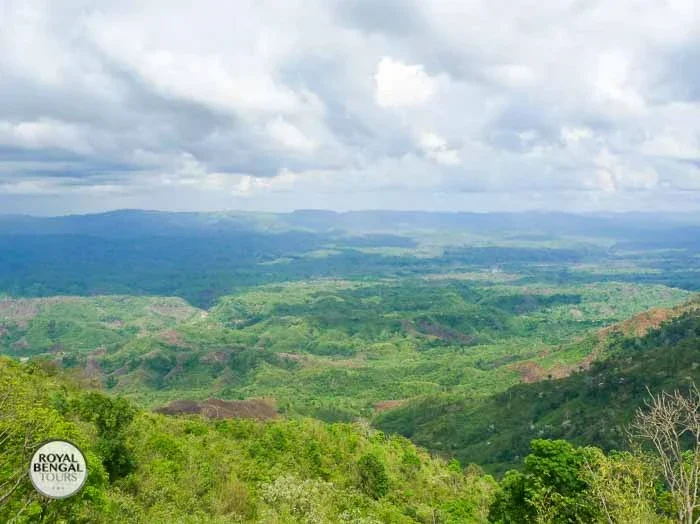 Sarian Hills landscape in the Bandarban region of the Chittagong Hill Tracts