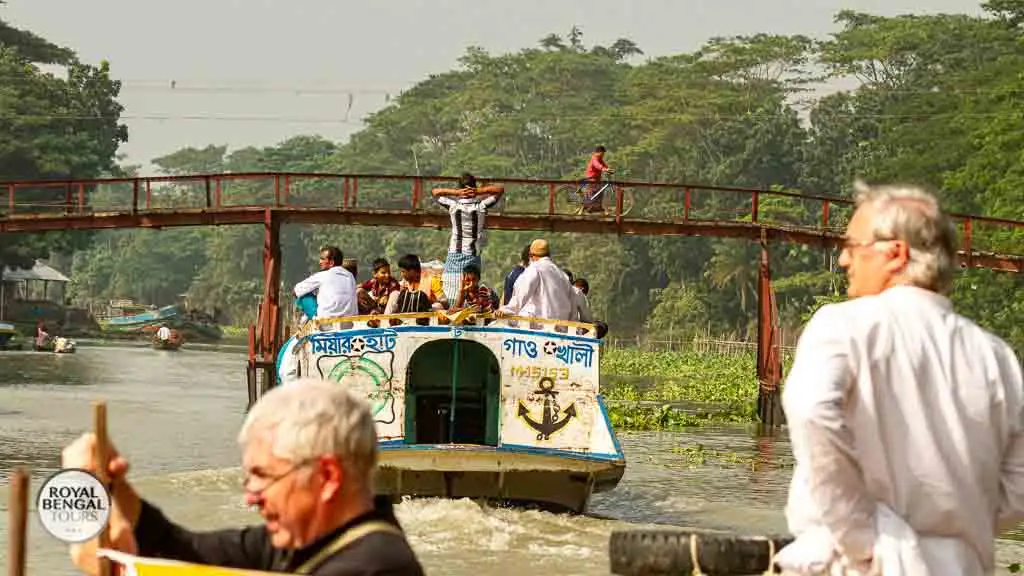 unique backwater canal cruise in Barisal, Bangladesh