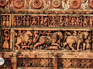Kantajew Hindu temple tells the History of Dinajpur Raj family