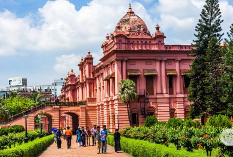 Ahsan Manjil, the Pink palace of Dhaka