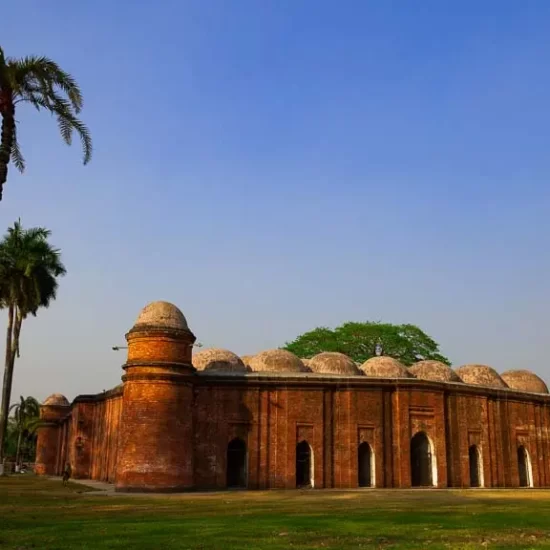 UNESCO world heritage site sixty domed mosque in Bagerhat khulna