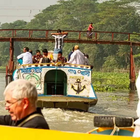 backwater and cannel cruise in Bangladesh