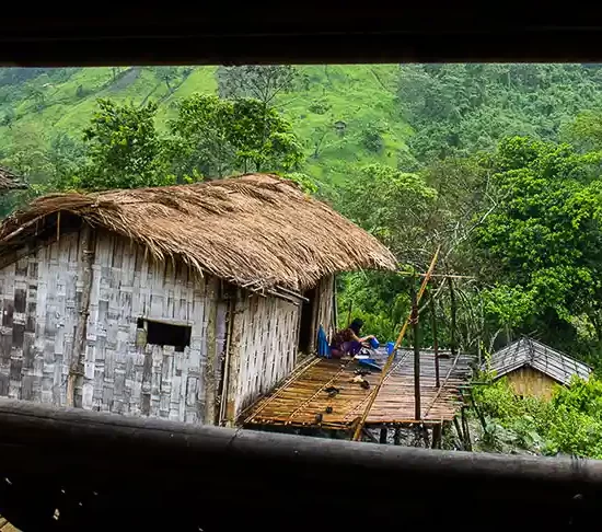 beautiful tribal hut for homestay in chittagong hill tracts