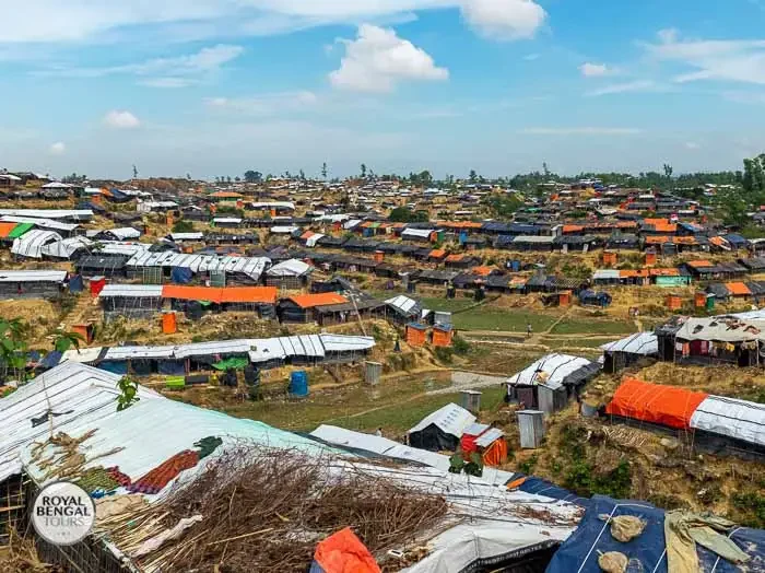 rohingya refugee camp near cox's bazar