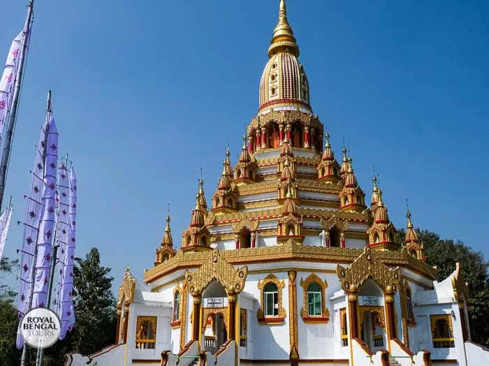 Rama Jadi Buddhist Temple in the Bandarban Hill Tract, Chittagong, Bangladesh