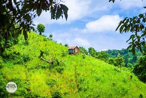 Hiking through Chittagong hill tract in Bangladesh