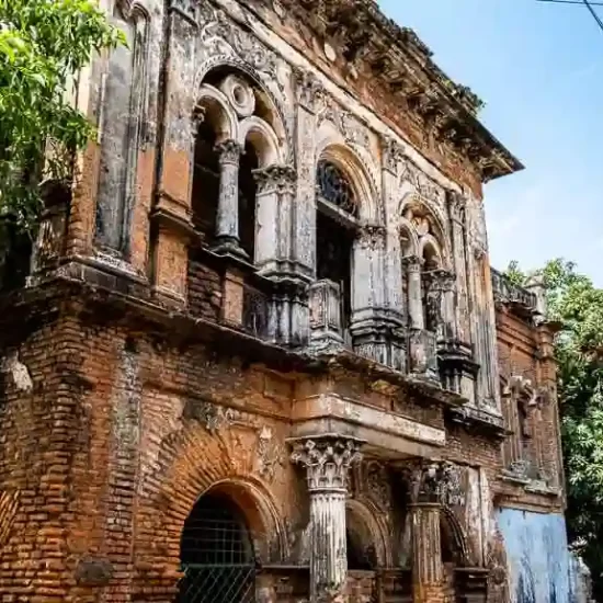 butiful ruined brick built building in Panamnagar of sonargaon