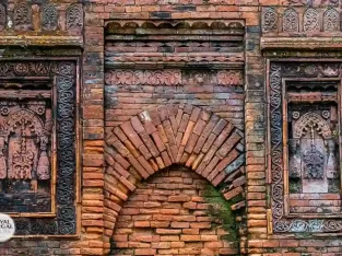 goaldi mosque is finest example of brick terracotta architecture