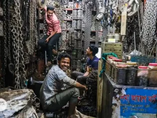 Photographer must visit metal recycling district in chittagong