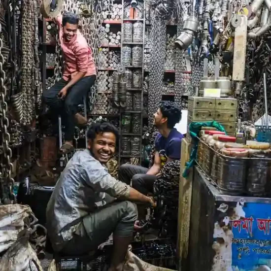 Photographer must visit metal recycling district in chittagong