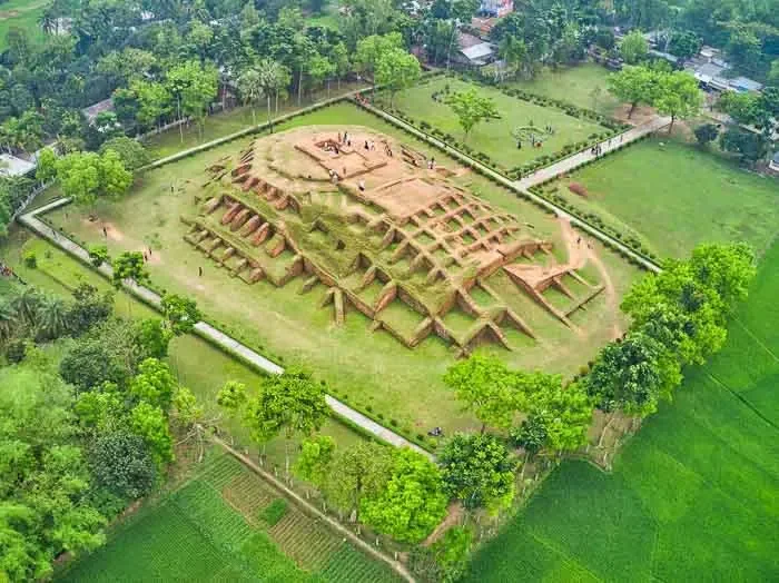Gokul Medh is an ancient archaeological mound in Gokul village Bogra