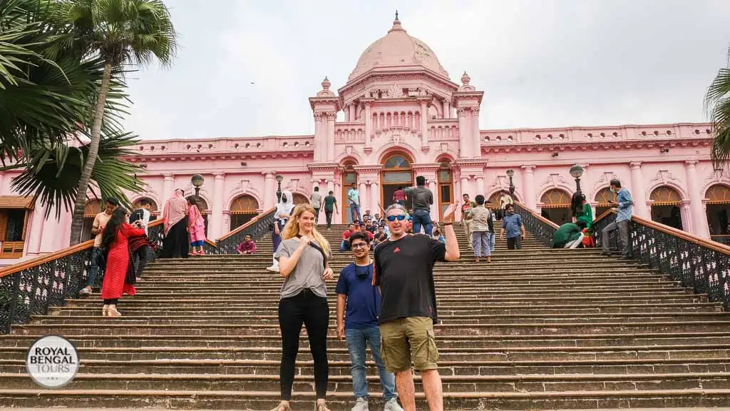 Step into history at Ahsan Manzil Museum, Dhaka's grand Pink Palace, an Indo-Saracenic masterpiec