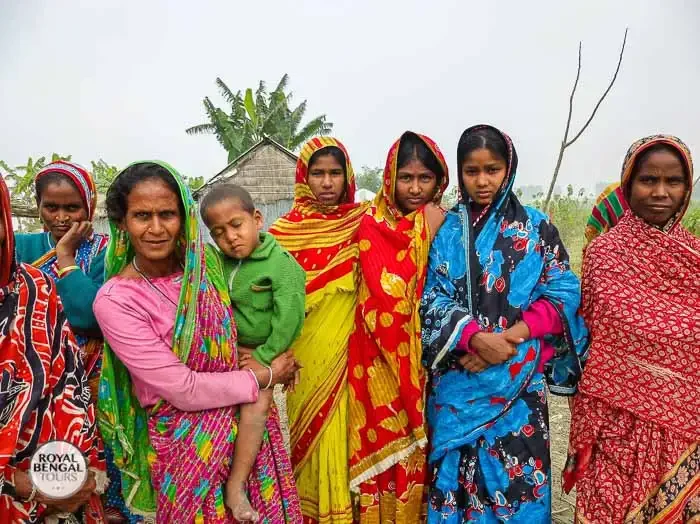 Resilient inhabitants of a Char island in northern Bangladesh