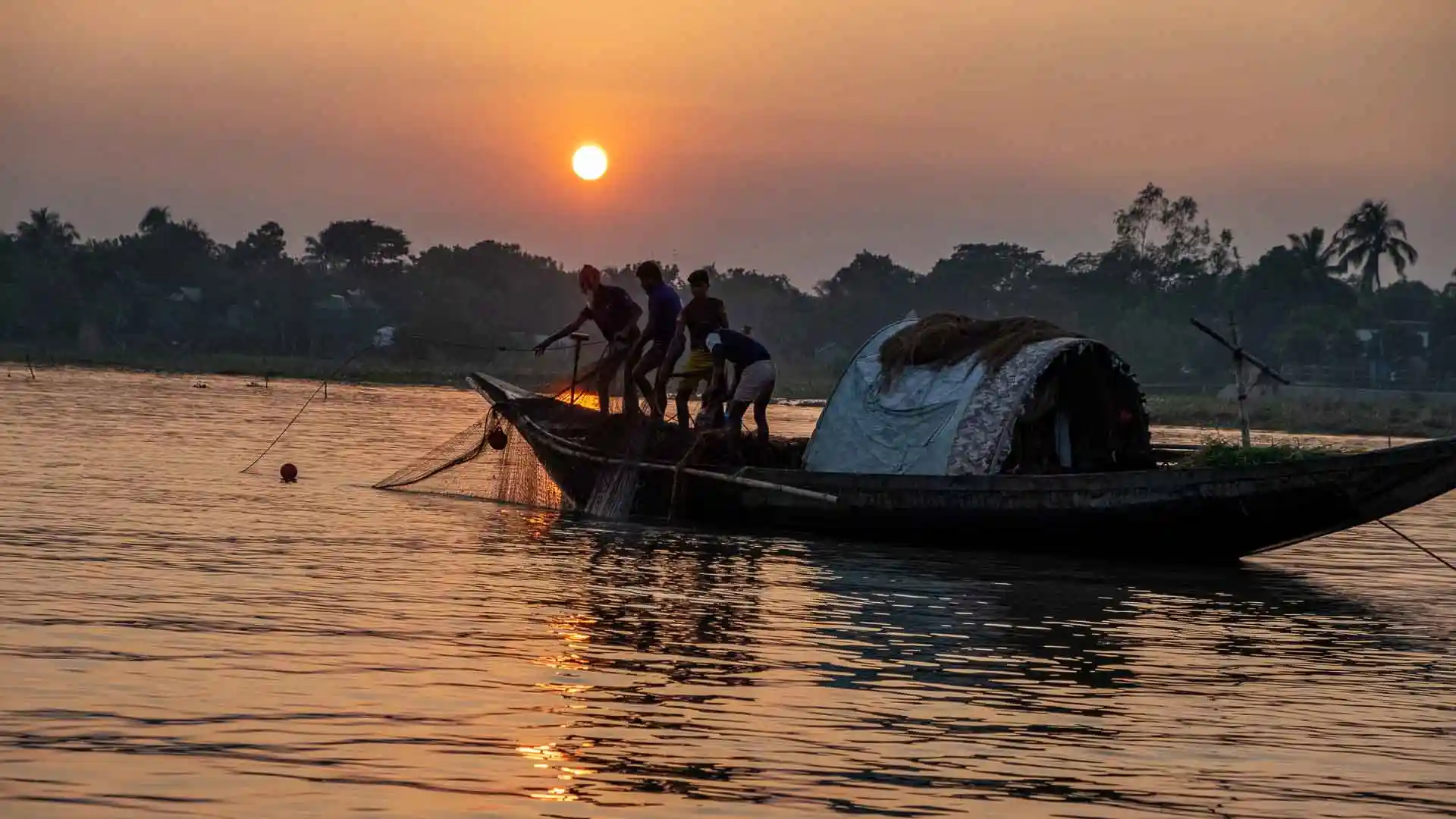 Shifting river islands of Bangladesh