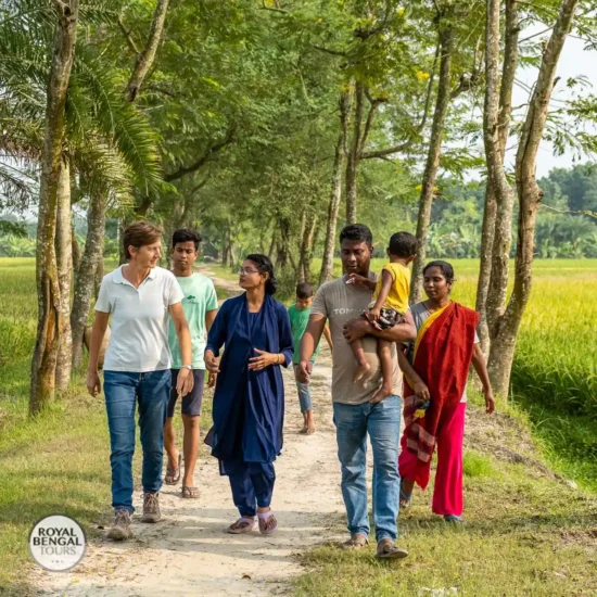 Exploring lush green villages of Tangail with locals