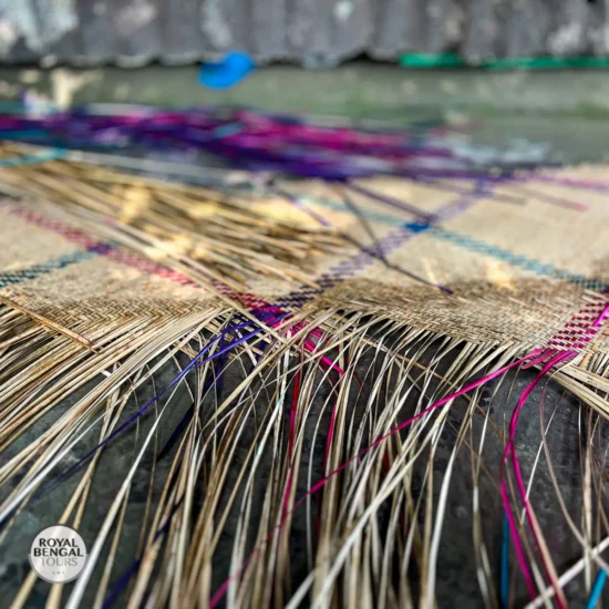 shital pati weaving in Tangail bangladesh